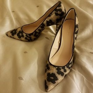 NEVER WORN Nine West Leopard Pumps Sz 8.5